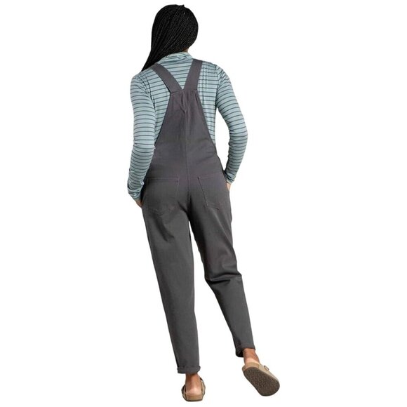 Toad&Co  Huron Overalls Olive Green Pockets Adjustable All Season Size XS - Picture 4 of 8